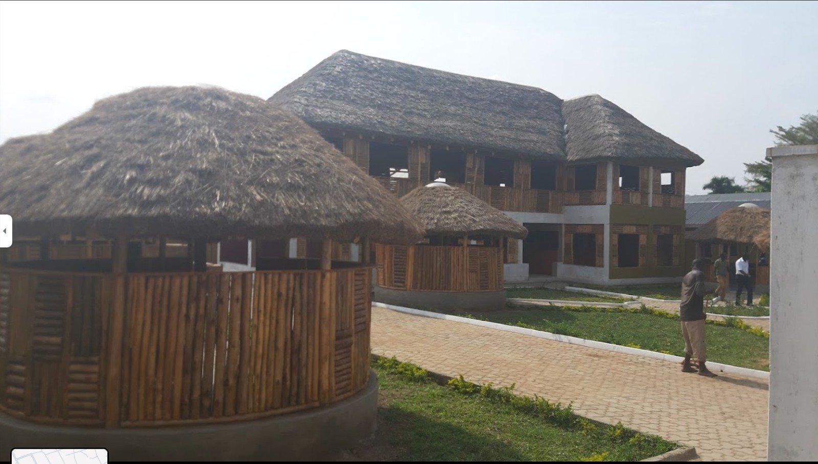 Thatched cottage exterior